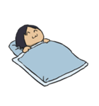 オーバーオールを着たおとこのこ（個別スタンプ：32）