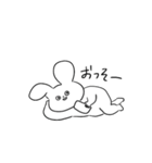 毒舌⭐︎うさぎさん（個別スタンプ：1）