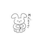毒舌⭐︎うさぎさん（個別スタンプ：38）