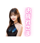 スケベな高級キャバ嬢の大人の誘惑（個別スタンプ：28）