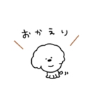 もふもふわんこ ホワイト（個別スタンプ：34）