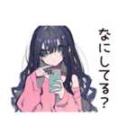 メンヘラ女子の夜の寂しさ♡（個別スタンプ：18）