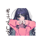 メンヘラ女子の夜の寂しさ♡（個別スタンプ：21）