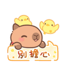 カピバラ夏祭りのかわいい会話（個別スタンプ：24）