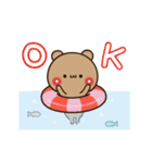 【あちゅあちゅ♡】夏のアモーレ♡くまくま（個別スタンプ：19）