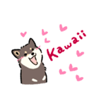 今日も柴犬が可愛い5 -黒柴-（個別スタンプ：26）