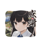 毎日美少女4◆感謝します（個別スタンプ：25）