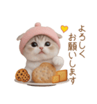 色々かわいいネコ達 気軽に使える日常 敬語（個別スタンプ：8）