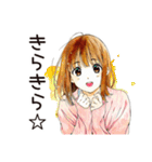 ふつうの女の子★朝活ルーティン（個別スタンプ：39）