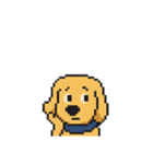 my cute cute dog.（個別スタンプ：14）