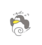 ゆるいペンギンさんスタンプ（個別スタンプ：15）