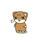 シバかりの日常スタンプ(赤柴ver.)（個別スタンプ：3）