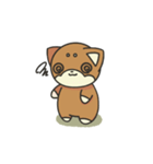 シバかりの日常スタンプ(赤柴ver.)（個別スタンプ：17）
