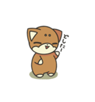 シバかりの日常スタンプ(赤柴ver.)（個別スタンプ：18）
