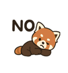 表情豊かなレッサーパンダくん（個別スタンプ：7）