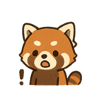 表情豊かなレッサーパンダくん（個別スタンプ：18）