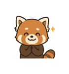 表情豊かなレッサーパンダくん（個別スタンプ：20）