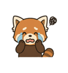 表情豊かなレッサーパンダくん（個別スタンプ：22）