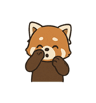 表情豊かなレッサーパンダくん（個別スタンプ：23）