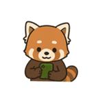 表情豊かなレッサーパンダくん（個別スタンプ：27）