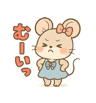 いもうとネズミのがんばる気持ち（個別スタンプ：9）