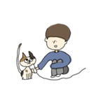 ぼくと猫の日常2（個別スタンプ：8）