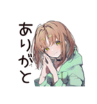 ゆるパーカーちゃん★講義あるある（個別スタンプ：3）