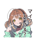 ゆるパーカーちゃん★講義あるある（個別スタンプ：4）