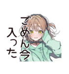 ゆるパーカーちゃん★講義あるある（個別スタンプ：18）