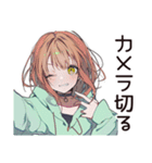 ゆるパーカーちゃん★講義あるある（個別スタンプ：36）