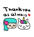 nenerin日常会話スタンプ322英語気遣い（個別スタンプ：6）