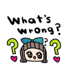 nenerin日常会話スタンプ322英語気遣い（個別スタンプ：20）
