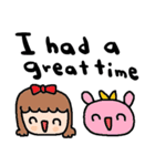 nenerin日常会話スタンプ322英語気遣い（個別スタンプ：22）