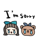 nenerin日常会話スタンプ322英語気遣い（個別スタンプ：35）