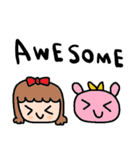 nenerin日常会話スタンプ322英語気遣い（個別スタンプ：38）