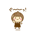 ず～っと使えるゆるかわガールカスタムだよ（個別スタンプ：27）