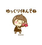 ず～っと使えるゆるかわガールカスタムだよ（個別スタンプ：38）