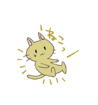 みどりねこの女の子（個別スタンプ：16）