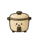 レトロ家電スタンプ（個別スタンプ：6）