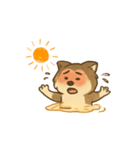 ポムスキー:夏休み（個別スタンプ：1）