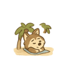 ポムスキー:夏休み（個別スタンプ：11）