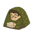 軍歴回顧 Dr Sam（個別スタンプ：12）