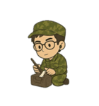 軍歴回顧 Dr Sam（個別スタンプ：13）
