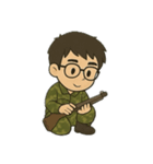 軍歴回顧 Dr Sam（個別スタンプ：15）