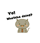 動く影◯くん（個別スタンプ：2）