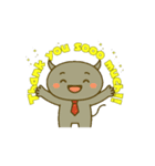 動く影◯くん（個別スタンプ：4）