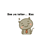 動く影◯くん（個別スタンプ：7）