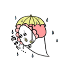 呑気なぷぅ 赤ちゃんver.（個別スタンプ：4）