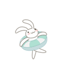 父の日 夏  本音で生きるウサギ（個別スタンプ：28）