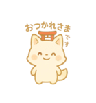 もちぎつねのスタンプセット お仕事編（個別スタンプ：3）